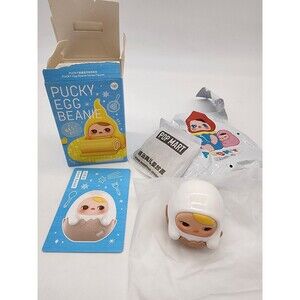 Pop Mart Pucky Egg Beanie Hard Boiled Series Figurines